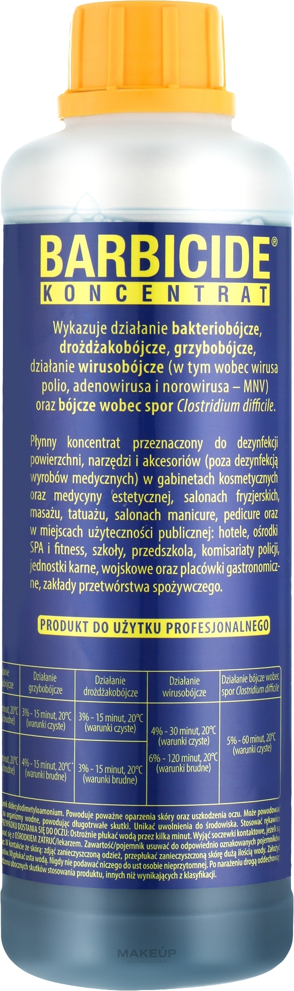 Концентрат для дезінфекції - Barbicide Concentrate — фото 500ml