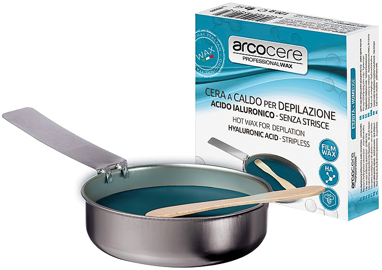 Гарячий віск із гіалуроновою кислотою - Arcocere Professional Wax Stripless — фото N1