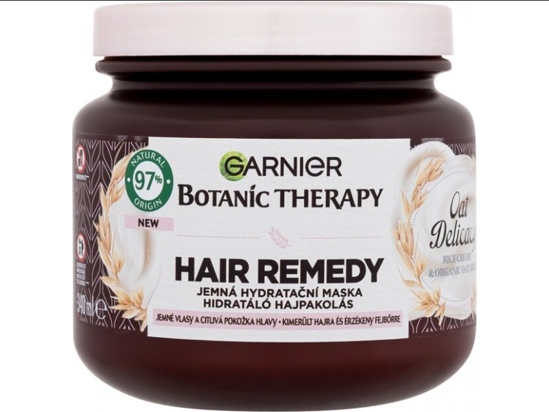 Маска для волосся - Garnier Botanic Therapy Oat Delicacy Hair Remedy — фото N1