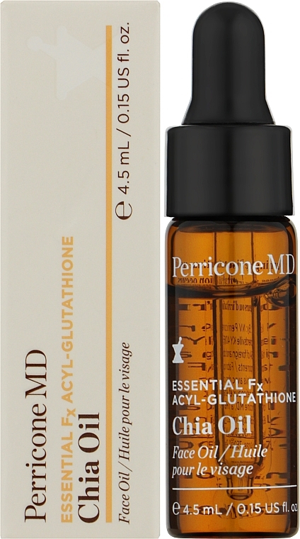 Сироватка-олія для обличчя - Perricone MD Essential Fx Acyl-Glutathione Chia Facial Oil — фото N2
