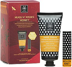 Духи, Парфюмерия, косметика Набор - Apivita Hugs & Kisses Honey (h/cr/50ml + lip/4.4g)