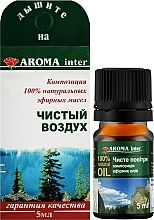 Композиція ефірних олій "Чисте повітря" - Aroma Inter — фото N4