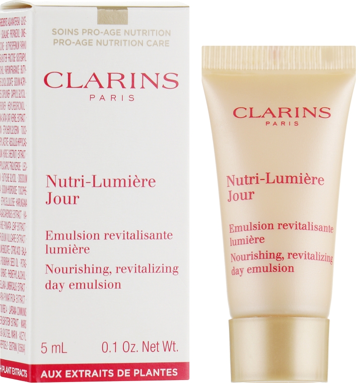 Эмульсия для лица - Clarins Nutri-Lumière Nuit Nourishing Rejuvenating Day Emulsion (пробник) — фото N1