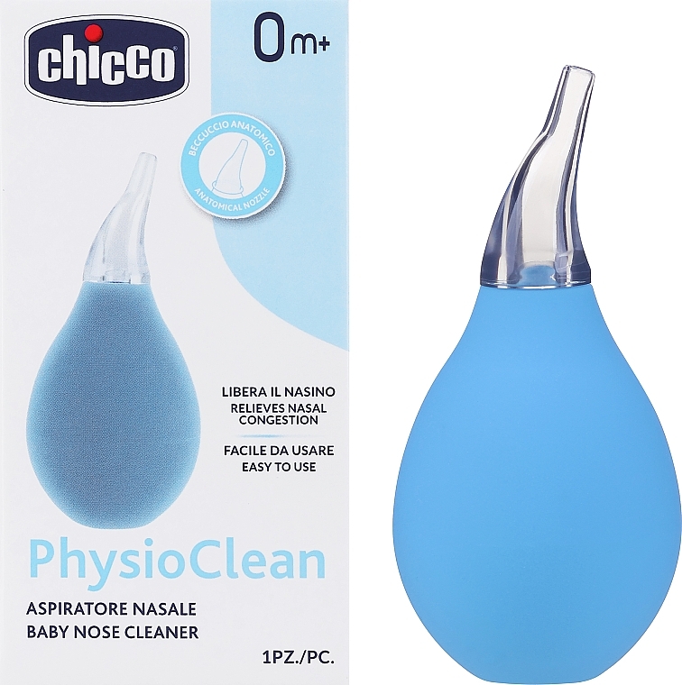 Детский аспиратор - Chicco PhysioClean Nasal Aspirator Soft and Easy  — фото N2