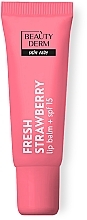 Парфумерія, косметика Бальзам для губ - Beauty Derm Fresh Strawberry Lip Balm SPF 15