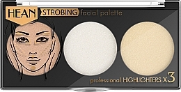 Палетка для макияжа - Hean Strobing Facial Palette — фото N2