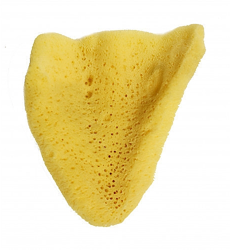 Мочалка для душу "Elephant Ear", 8.89 см - Hydrea London The Natural Sea Sponge Medium — фото N1