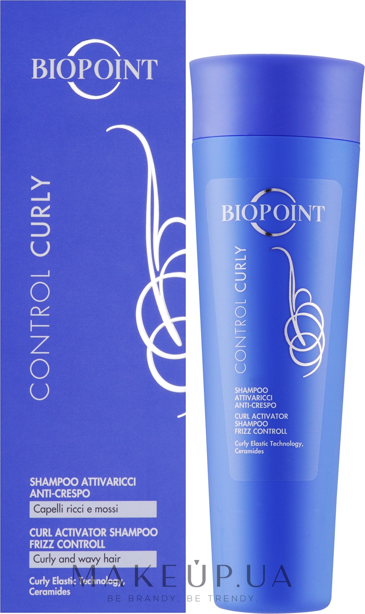 Шампунь для кучерявого волосся - Biopoint Control Curly Shampoo — фото 200ml