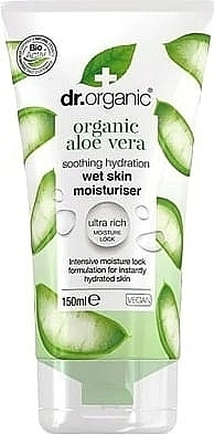 Лосьон для тела с экстрактом алоэ вера - Dr. Organic Organic Aloe Vera Wet Skin Moisturiser — фото N1
