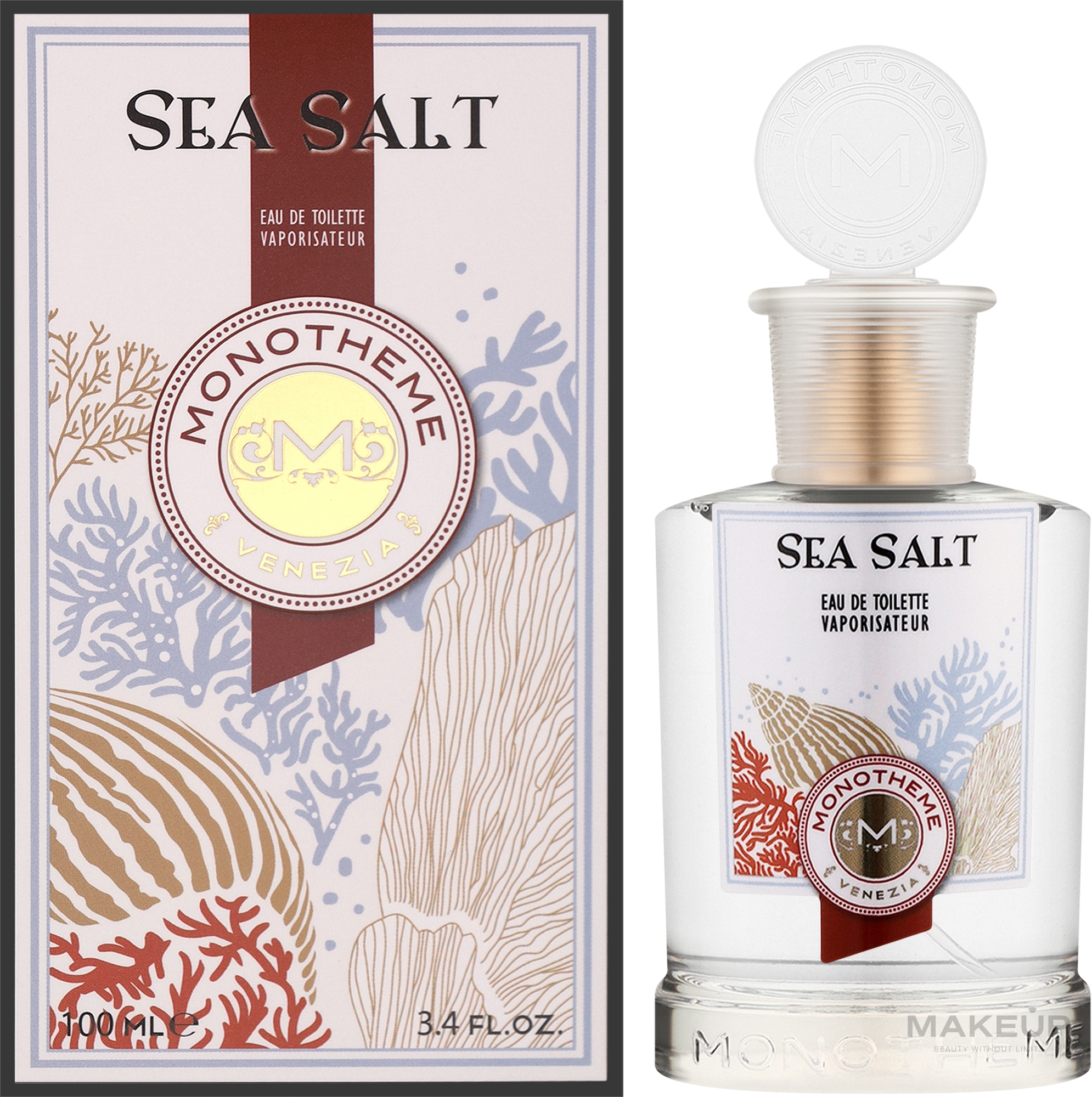 Monotheme Fine Fragrances Venezia Sea Salt - Туалетна вода — фото 100ml