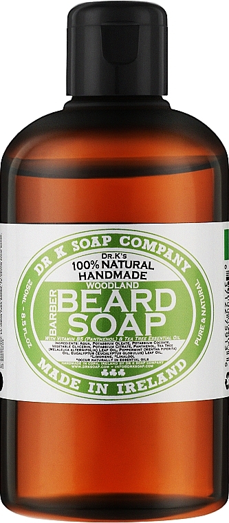 Шампунь для бороды "Лес" - Dr K Soap Company Beard Soap Woodland — фото N2