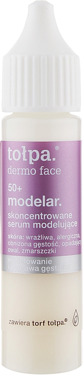 Концентрована моделювальна сироватка для обличчя - Tołpa Dermo Face Modelar 50+ Serum — фото N1