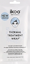 Термальна шапка-маска "Об'єм і живлення" - Ikoo Thermal Treatment Wrap — фото N2