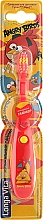 Духи, Парфюмерия, косметика Зубная щетка с музыкальным таймером "Angry Birds", красная - Longa Vita