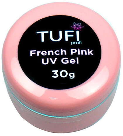 Гель для нарощування нігтів "French Pink" - Tufi Profi UV Gel — фото N2
