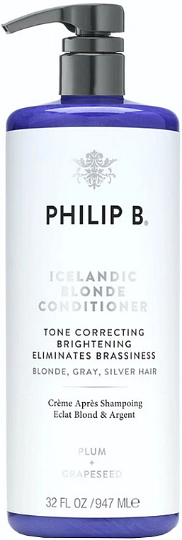 Кондиционер для волос - Philip B Icelandic Blonde Conditioner — фото N2