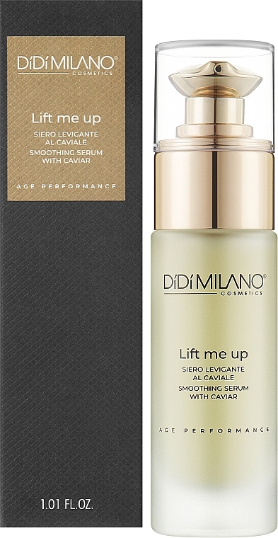 Разглаживающая сыворотка с икрой - Didi Milano Lift Me Up Smoothing Serum With Caviar — фото N2