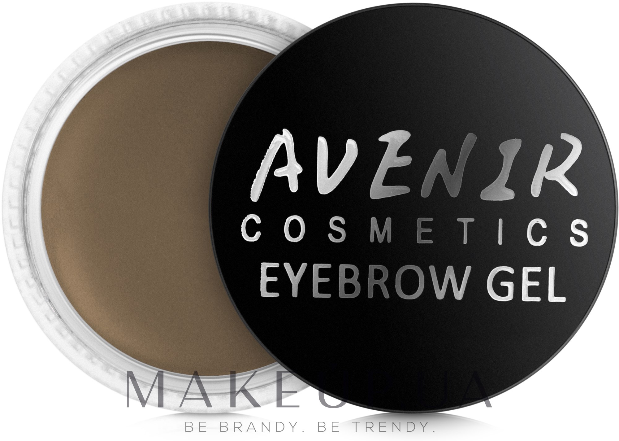 Помада для бровей - Avenir Cosmetics Premium Eyebrow Gel — фото Taupe