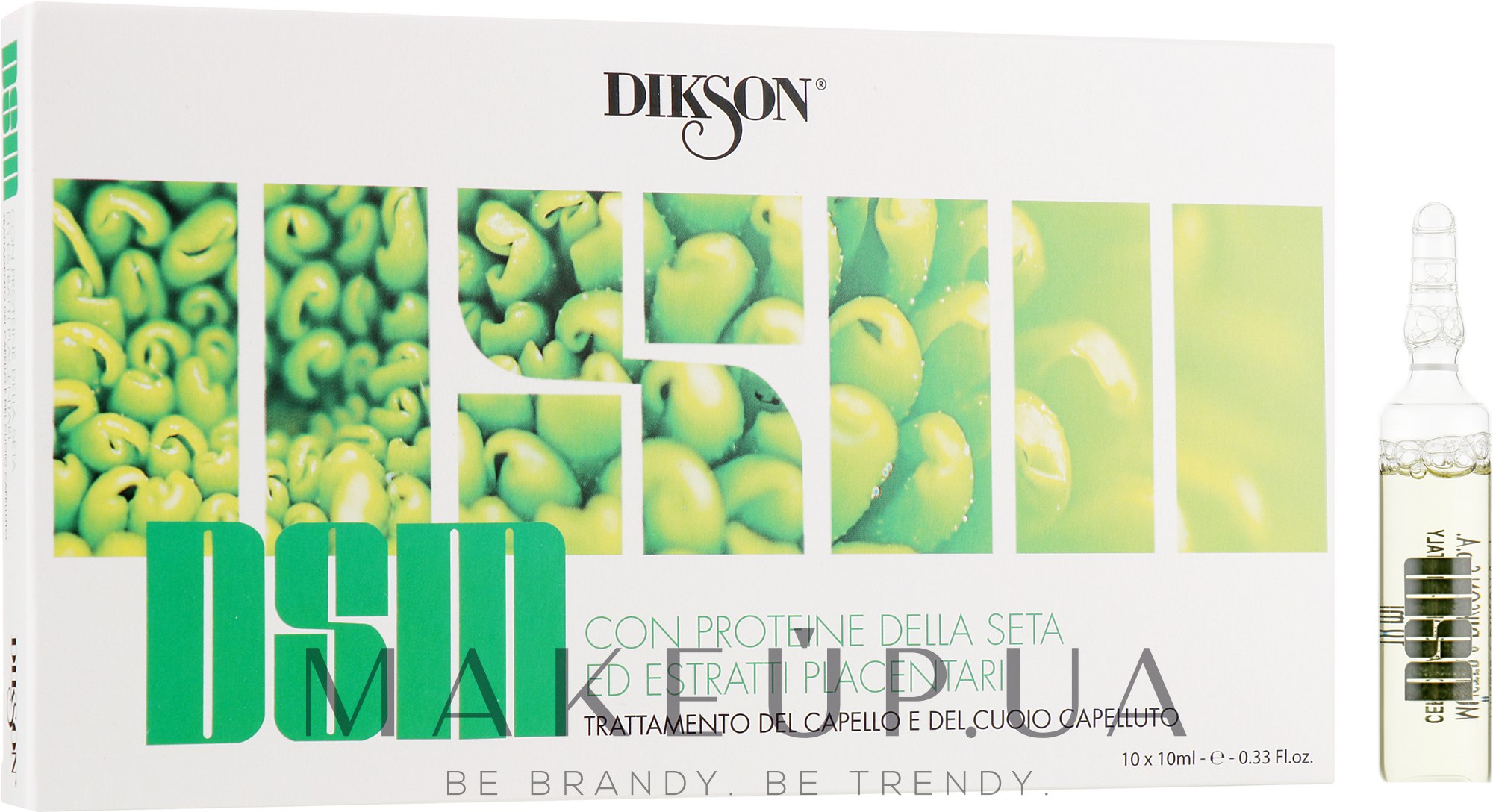 Ампульний засіб з протеїнами для волосся - Dikson DSM — фото 10x10ml