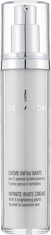 Осветляющий крем для лица - Delarom Infinite White Cream — фото N1