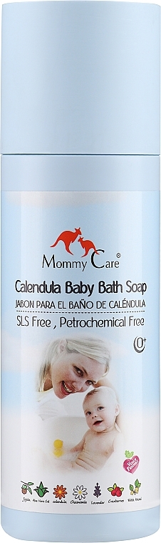 Средство для купания младенцев с органической календулой - Mommy Care Calendula Baby Bath Soap