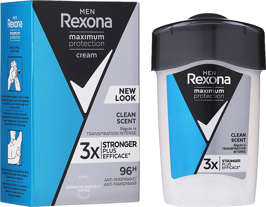 Дезодорант-стік для чоловіків - Rexona Men Maximum Protection Clean Scent — фото N2