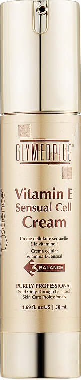 Клітинний крем з вітаміном Е - GlyMed Plus Cell Science Vitamin E-Sensual Cell Cream — фото N1