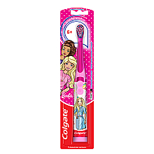 Дитяча електрична зубна щітка, суперм'яка, Barbie, рожева 3 - Colgate Electric Motion Barbie — фото N3
