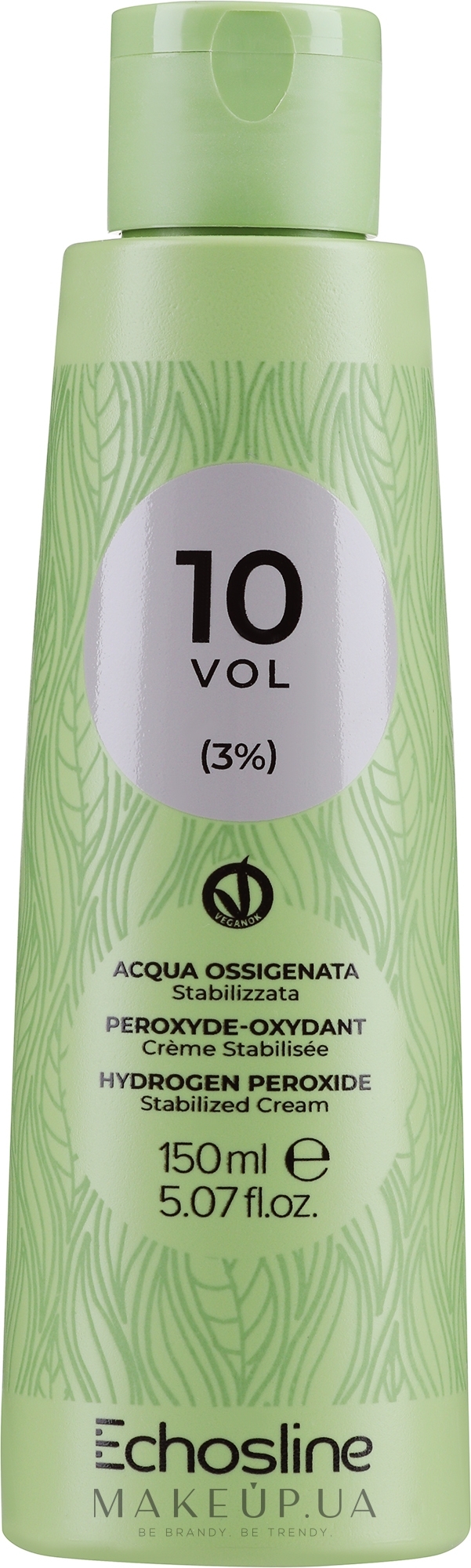 Крем-окислювач - Echosline Hydrogen Peroxide Stabilized Cream 10 vol (3%) — фото 150ml