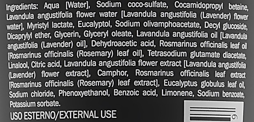 Шампунь для щоденного застосування - Nera Pantelleria 01 Frequent Use Shampoo With Rosemary And Lavender Extracts — фото N3