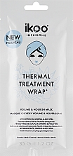 Термальна шапка-маска "Об'єм і живлення" - Ikoo Thermal Treatment Wrap — фото N1