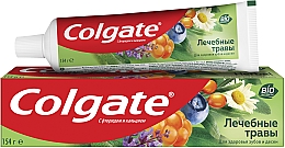 Зубна паста "Цiлющi Трави" комплексна - Colgate Toothpaste — фото N1