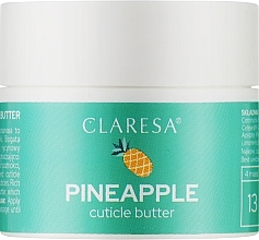 Масло для кутикулы "Ананас" - Claresa Pineapple Cuticle Butter — фото N1
