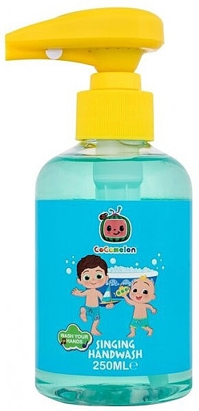 Жидкое мыло для рук - Cocomelon Singing Handwash Liquid Soap — фото N1