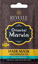 Духи, Парфюмерия, косметика Маска для волос с маслом марулы - Revuele Oriental Marula Hair Mask