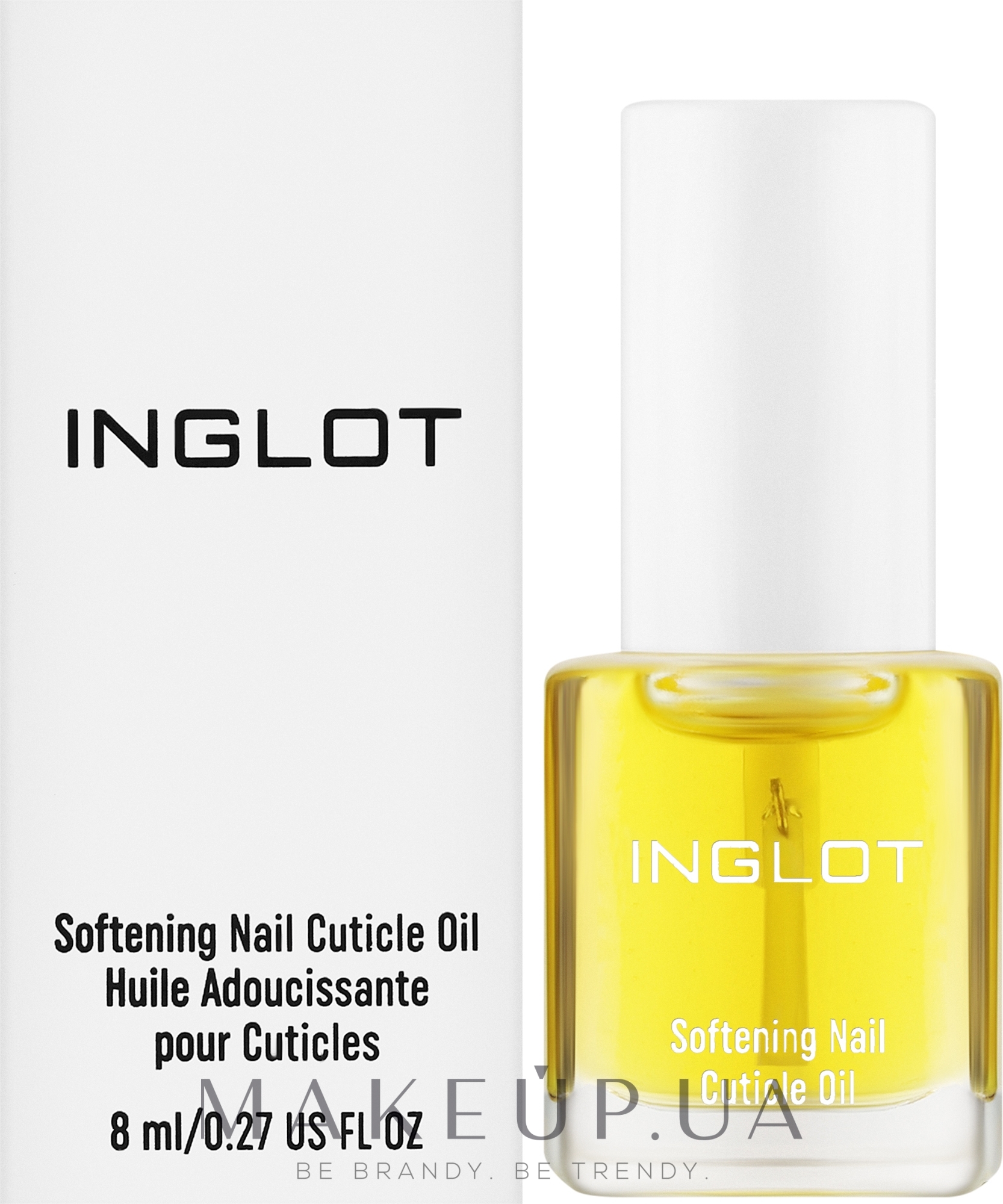Олія для пом'якшення кутикули - Inglot Softening Cuticle Oil Nails — фото 8ml