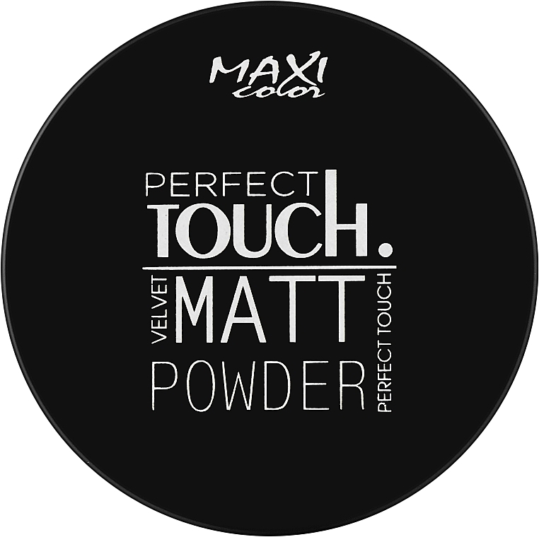 Пудра для обличчя - Maxi Color Perfect Touch Matt Powder — фото N2