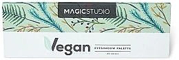 Духи, Парфюмерия, косметика Палетка теней для век - Magic Studio Eyeshadow Palette Vegan Beauty 