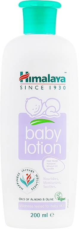 УЦІНКА Дитячий лосьйон для тіла - Himalaya Herbals Baby Lotion * — фото N2