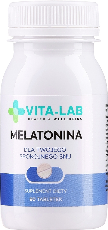 Харчова добавка "Мелатонін", 2 мг - Vita-Lab Melatonin 2 mg — фото N1