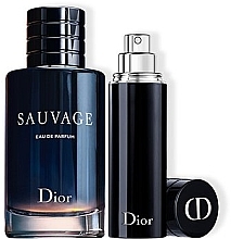 Dior Sauvage Gift Set - Набор (edp/100 ml + edp/mini 10 ml) — фото N2