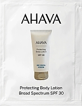 Духи, Парфюмерия, косметика Увлажняющий лосьон для тела SPF30 - Ahava Time To Hydrate Protecting Body Lotion SPF30 (пробник)