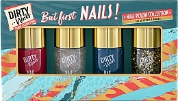 Парфумерія, косметика Набір - Dirty Works But Just Nails (nail/polish/9ml*4)