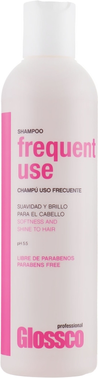 Шампунь для частого застосування - Glossco Treatment Frequent Use Shampoo — фото N1