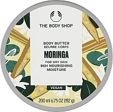 Парфумерія, косметика Масло для тіла, для сухої шкіри "Моринга" - The Body Shop Body Butter Moringa For Dry Skin 96H Nourishing Moisture