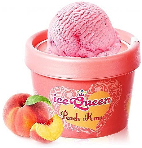 Пінка для вмивання "Персик" - Arwin Ice Queen Yogurt Foam Peach — фото N1