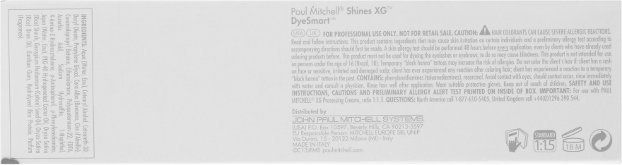 Тонирующая краска для волос - Paul Mitchell Shines XG — фото N3