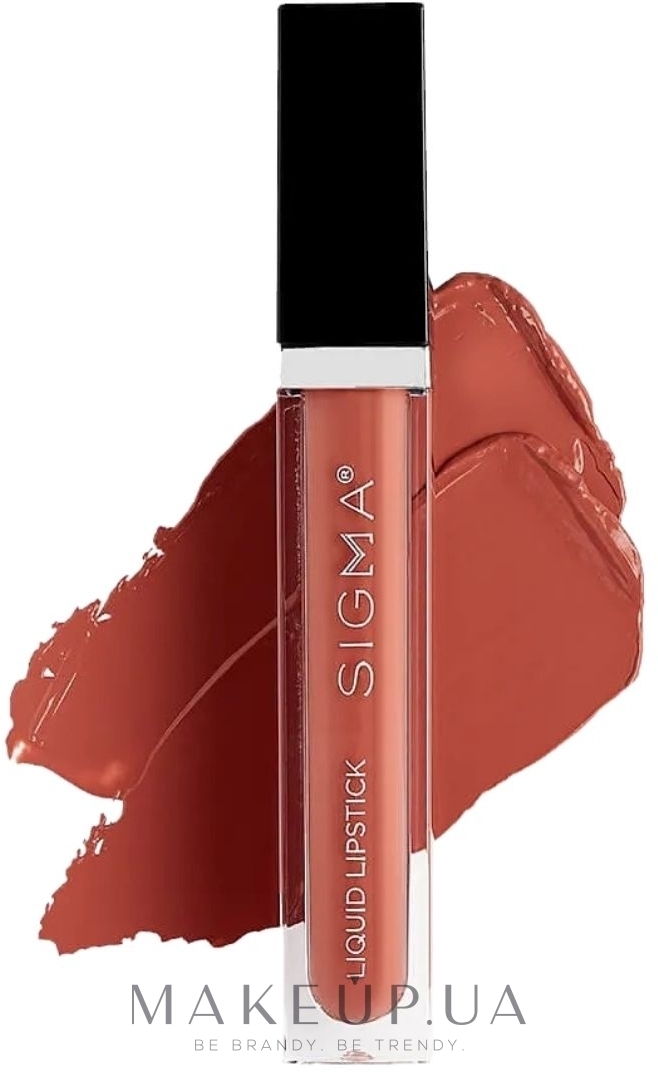 Рідка помада для губ - Sigma Beauty Liquid Lipstick — фото Cor-de-Rosa