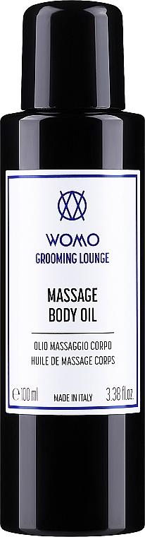 Масажна олія для тіла - Womo Grooming Lounge Massage Body Oil — фото N1