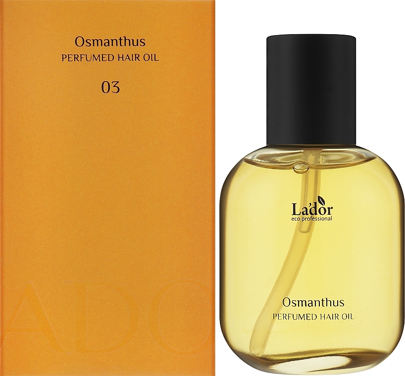 Парфюмированное масло для поврежденных волос - La'dor Perfumed Hair Oil 03 Osmanthus — фото N4